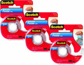 Scotch Mounting, Fastening & Surface Protection Scotch Removable Poster Tape, 3/4 x 150 Inches, 3 Pack, 109-3